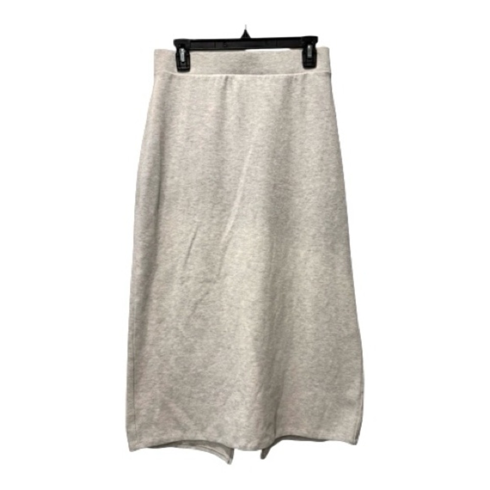 Old Navy Light Gray Midi Skirt